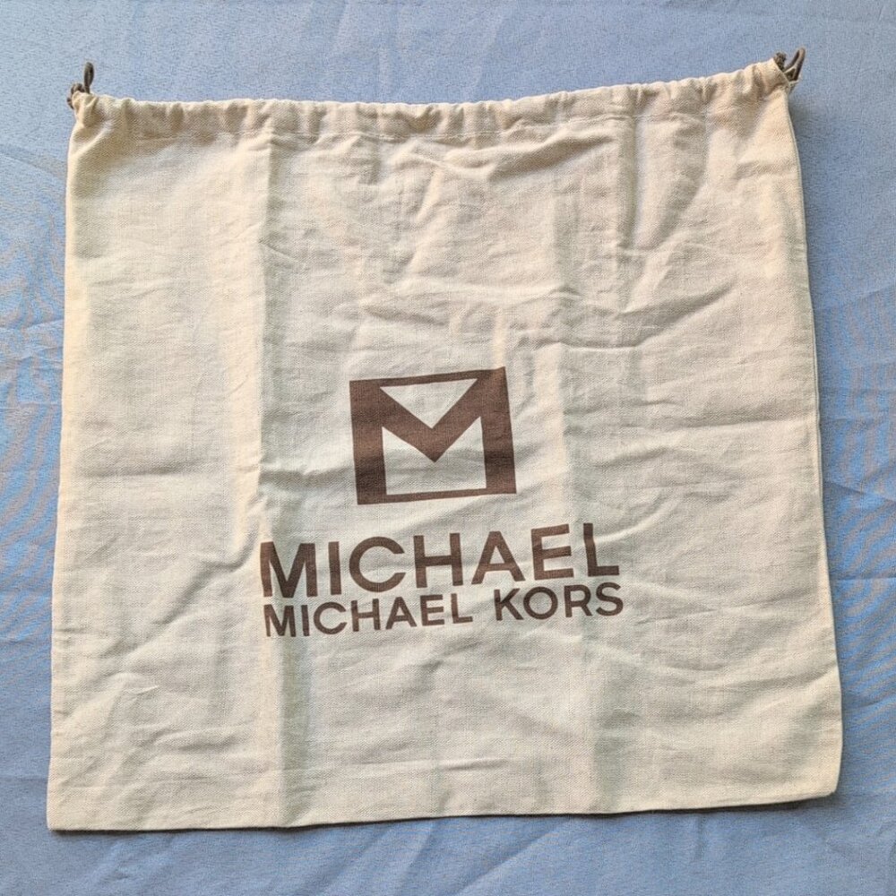Michael Kors Drawstring Dust Cover Bag 18 x 17.5 Inches Canvas Vintage